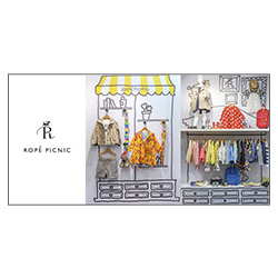 【ROPE' PICNIC】親子で楽しめる“KIDS”アイテムスタート！