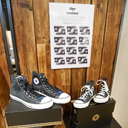 『Cher×CONVERSE』「CONVERSE/ALL STAR」との初コラボアイテムが登場！