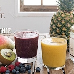 BROWN SUGAR 1ST.と、SALONがコラボレーション！おいしくてヘルシーなCoco Smoothie(ココスムージー)が完成。