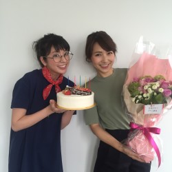 さり25 歳の誕生日のサプライズ！