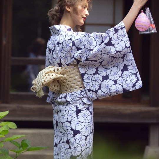 【藤井萩花】JJ8月号浴衣企画・秋月洋子氏に学ぶ帯選びのポイント！その②