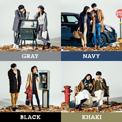 基本の配色リンクで“絵になる2人”、簡単です！