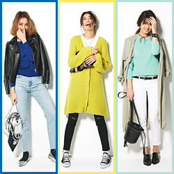 ＼デニムの色別／「キレイ色×デニム」スタイリスト5番勝負！