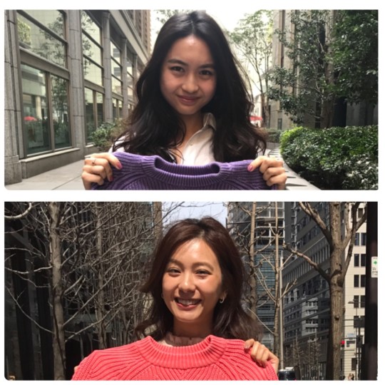 代表読者2人の【DEMYLEE】のニットがかぶっていた件！