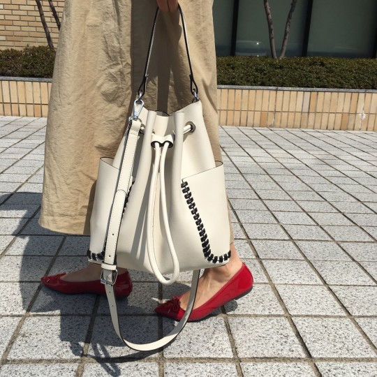 【ZARA】の巾着バッグが関西読者の必須アイテム！