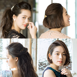 結婚式のおよばれヘアは「ヘアアクセ」に頼れば超簡単！