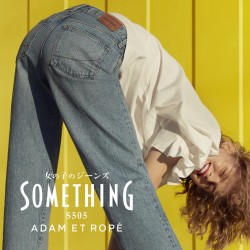 アダム エ ロペ別注！女の子のためのジーンズ【SOMETHING 】今季も登場