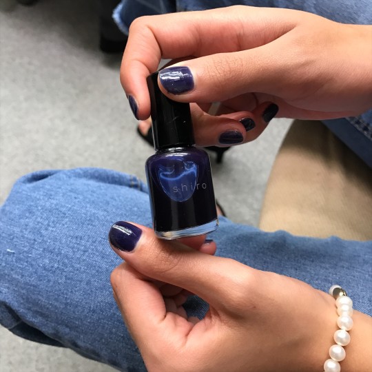 【今月の撮影ネイル】デニムに合う♡shiroの亜麻ネイル