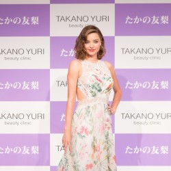 ミランダ・カーさん来日！たかの友梨ビューティクリニックのCMに登場