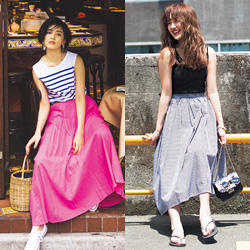 藤井萩花、夏恋の絵になる夏服