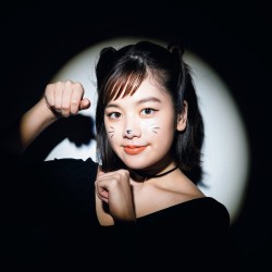 25歳からは、#顔だけハロウィンメーク