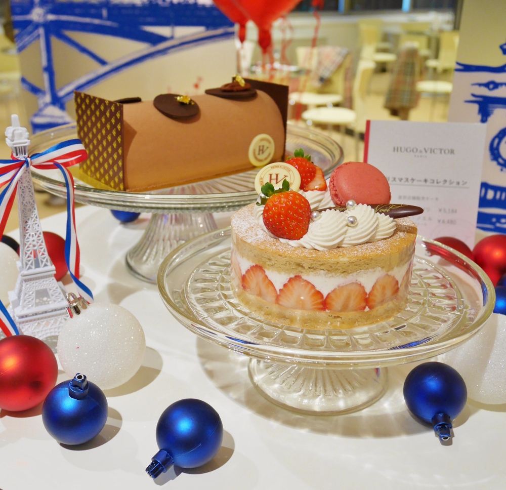 フィナンシェ生地のショートケーキなど クリスマスケーキ6種 予約開始【HUGO ＆ VICTOR】
