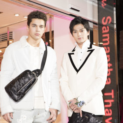 サマンサＸｍａｓ点灯式でオースティン・マホーン＆新田真剣佑に会ってきた♡