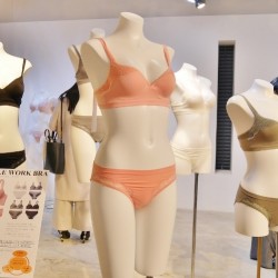 きちんと美胸、でも楽ちん。丸洗いできる 【ミラクルワークブラ】