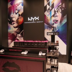 L.Ａ.発プロ仕様のコスメブランド【ＮＹＸ】日本１号店ＯＰＥＮ！