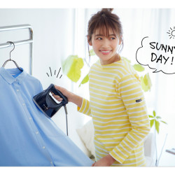 新生活のお供にまず欲しい❤【パナソニック 衣類スチーマー】