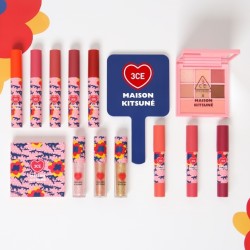 韓国コスメブランド3CE×MAISON KISTUNEのコラボアイテムが新発売
