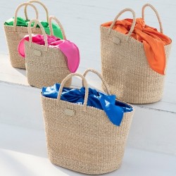 【アニエスベー ボヤージュ】色鮮やかなかごバッグ登場