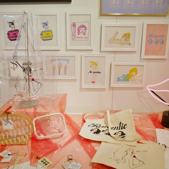 おしゃれイラスト【NO PANTIES＆SMIR NASLI】POP UP STOREイベントを開催