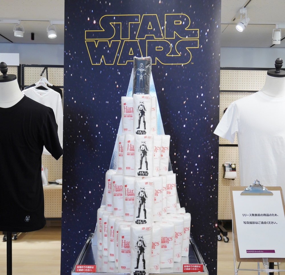 スターウォーズ好きの彼にプレゼントしたい「ヘインズ」のパックT