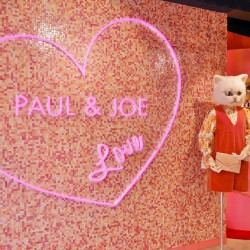 世界初！“LOVE”あふれる「ポール ＆ ジョー」のコンセプトショップOPEN
