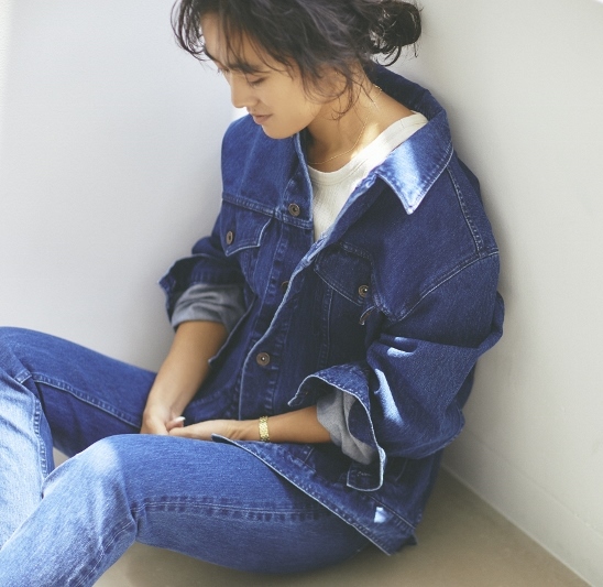 こんなに女っぽいなんて♡人気スタイリストさんがつくったこだわりデニム