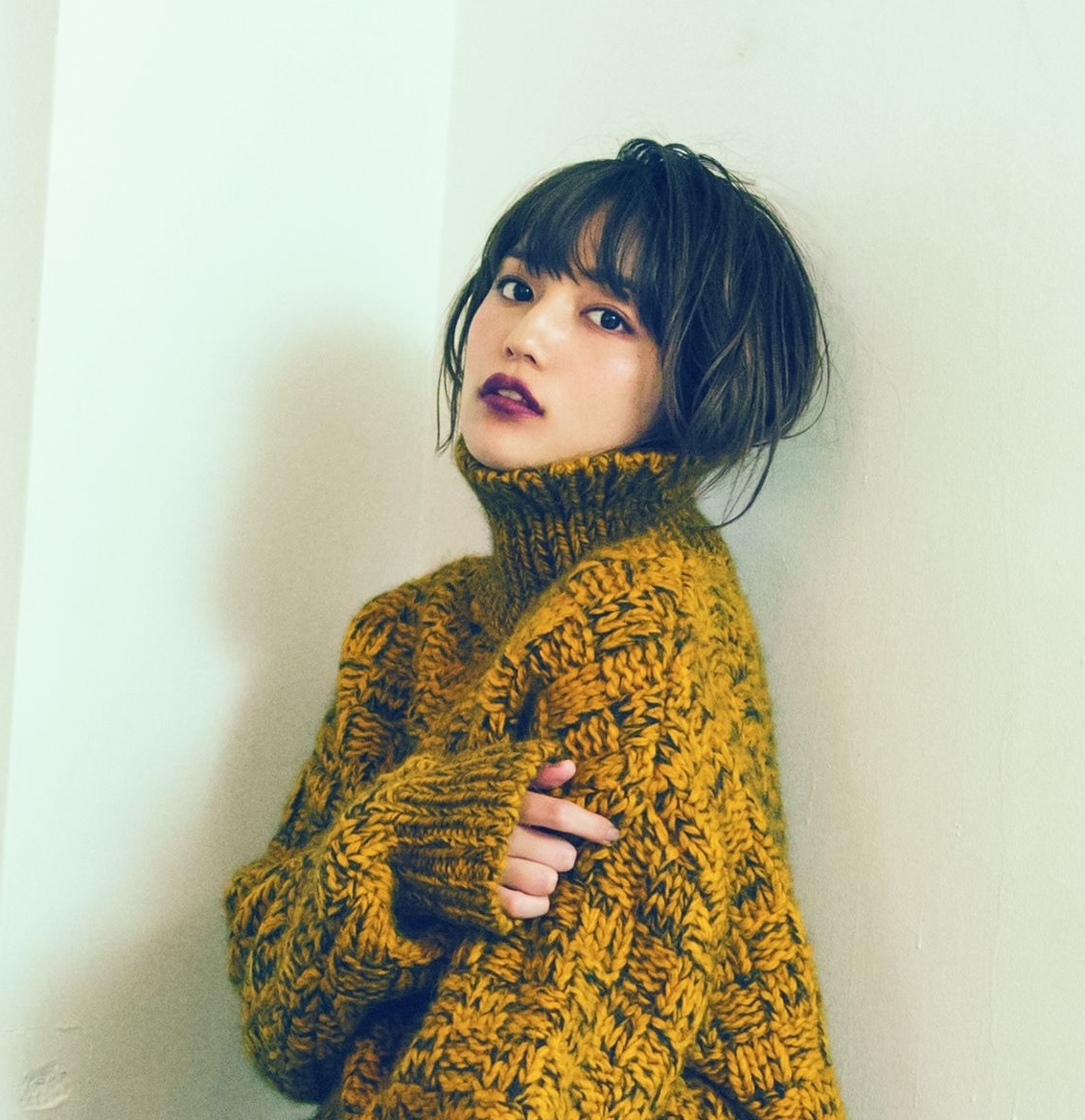 最終値下げ！川口春奈さんご愛用　6 roku ショートニット steady_tkj 11月号🍂🌰ニットいっぱい着てます〜