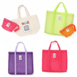 春の旬カラー♡人気の「紀ノ国屋」とアダム エ ロぺコラボはメッシュバッグがイチオシ！