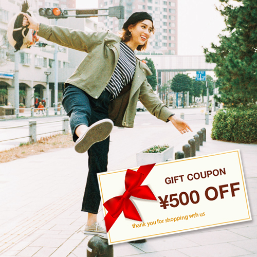 GUオンラインストアで使える500円クーポンを全員にプレゼント！