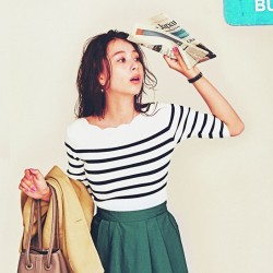 1枚1490円～！GUのスカートとブラウスが通勤で使えすぎる件！