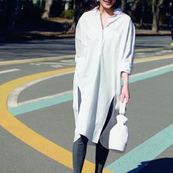 レギンスを合わせるだけでＯＫ！　簡単おしゃれなモノトーンコーデの正解５選