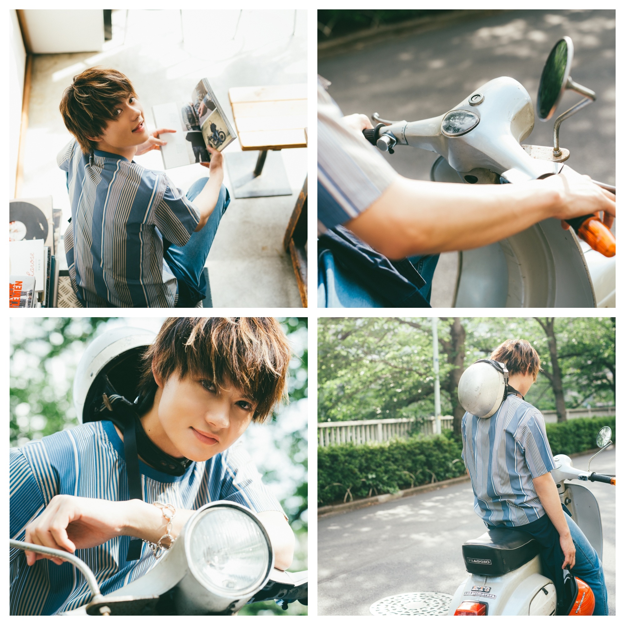 M!LK】佐野勇斗くんとバイクで二人乗りデートへ…♡ - JJ