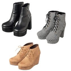 これで美人見え！ 秋服に似合う厚底ブーツ7選