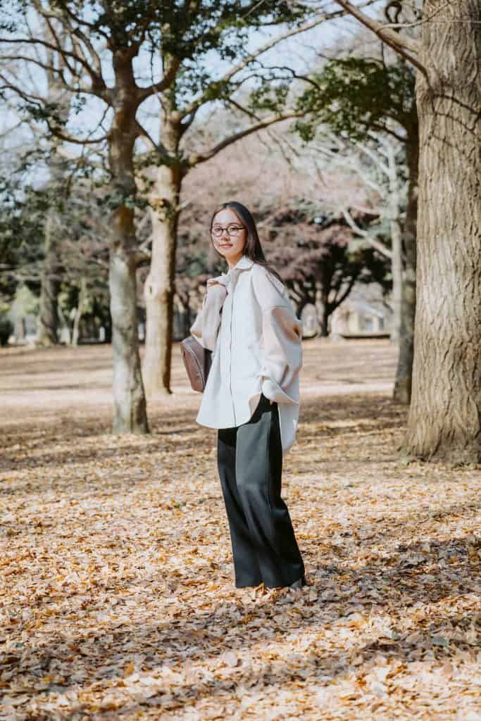 RANDEBOO ロングコート ボア SEIKA さん ロングコート ノーカラー フェイクムートン ボアコート ムートン