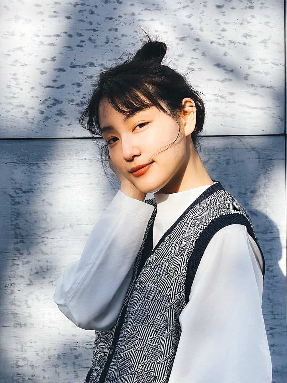 完全完売品‼️花山瑞貴さん着用style mixer アルパカミックスニット アルパカミックスニットベスト/スタイルミキサー - メルカリ