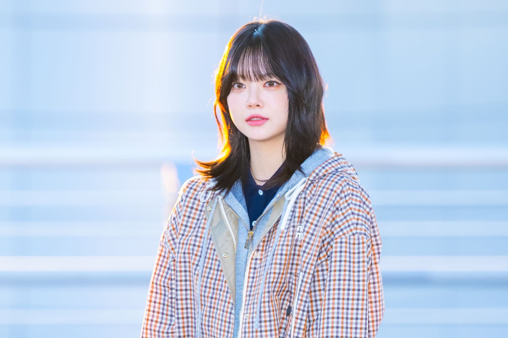 Le Sserafim ウンチェ着用　正規品Miu Miu ニットパーカー Le Sserafim ウンチェ着用正規品Miu Miu ニットパーカー