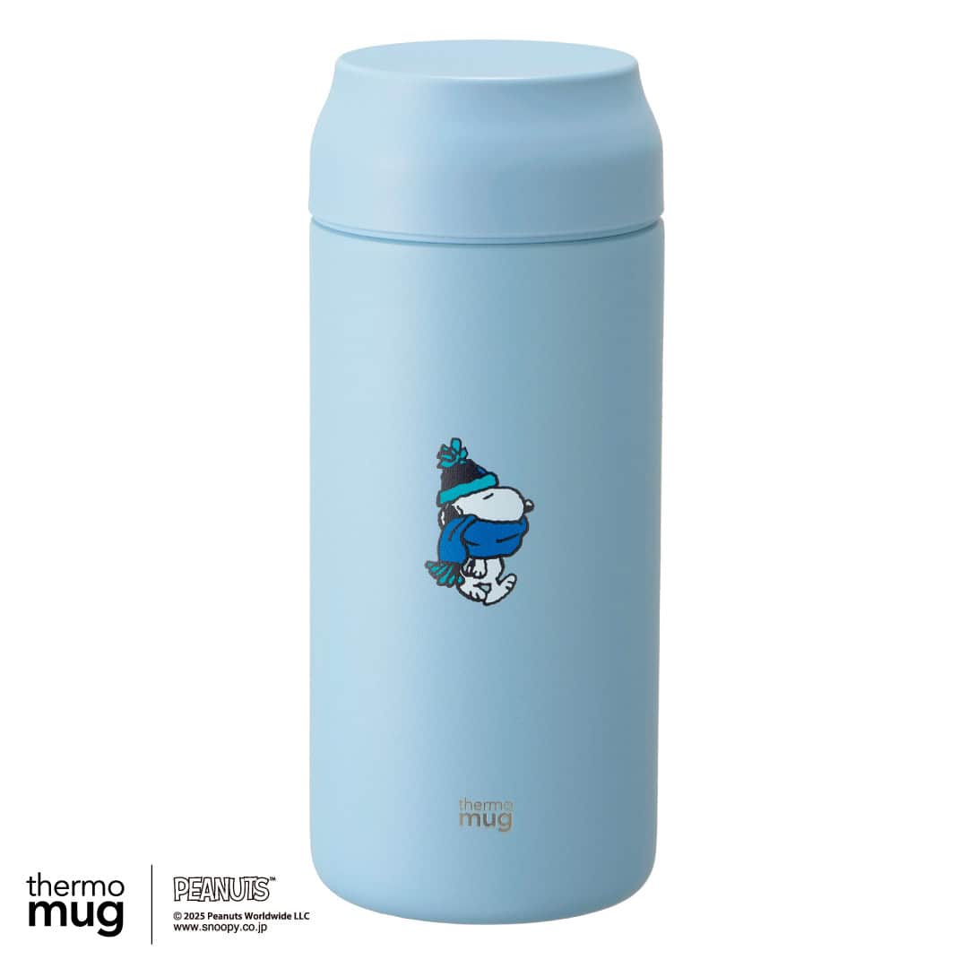 thermo mug／サーモマグ】冬の装いに身を包んだ「スヌーピー」が可愛い
