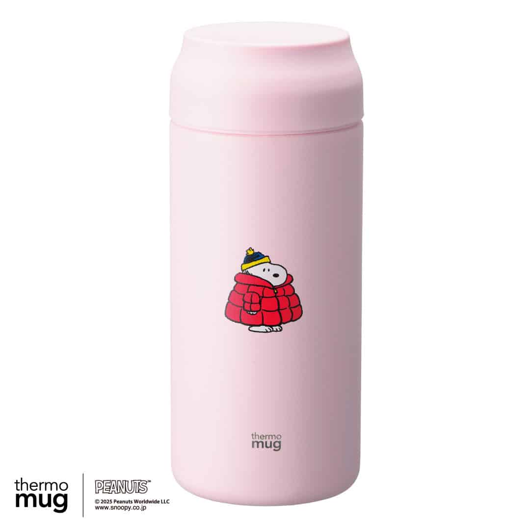 thermo mug／サーモマグ】冬の装いに身を包んだ「スヌーピー」が可愛い