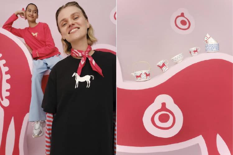 美品 marimekkoコラボサイクルジャージ　ビブショーツセット Marimekko／マリメッコ】午年を祝うニューイヤーカプセルコレクション