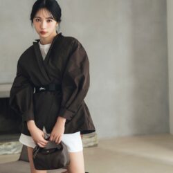 秋冬スタイリング上手はブラウンのバリエーションを楽しみます